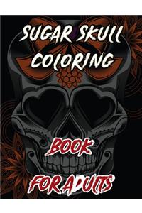 Sugar Skull Coloring Book For Adults