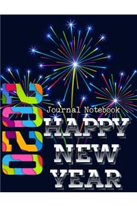 Happy New Year 2020 Journal Notebook