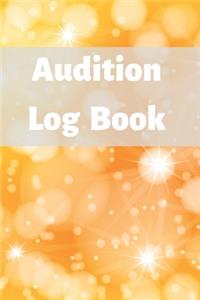 Audition Log Book