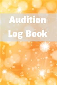 Audition Log Book