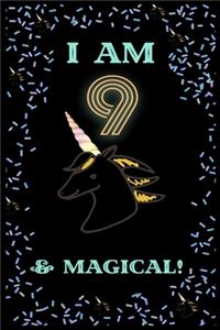 Unicorn I Am9 Notebook Birthday Gift