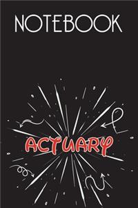 ACTUARY Notebook, Simple Design