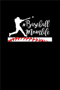 #Baseball Momlife: Baseball or Softball Journal for writing notes, ideas, and keeping records for work!