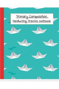 Primary Composition Handwriting Practice Notebook