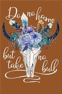 Do No Harm But Take No Bull