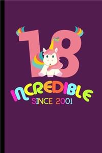 Incredible Since 2001