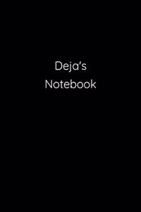 Deja's Notebook
