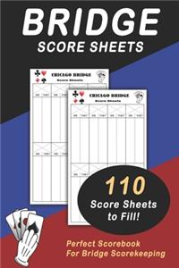Bridge Score Sheet