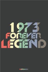 1973 Forever Legend Notebook