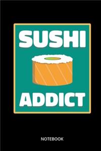 Sushi Addict Notebook