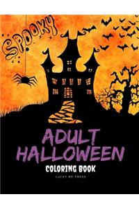 Adult Halloween Coloring Book
