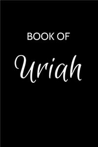 Uriah Journal