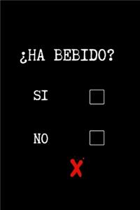 ¿ha Bebido?