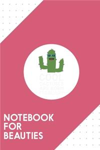 Notebook for Beauties