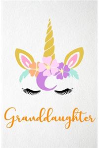 Granddaughter A5 Lined Notebook 110 Pages