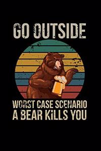 Go Outside Worst Case Scenario a Bear Kills You