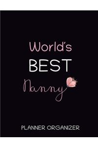 World's Best Nanny Planner Organizer