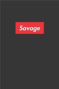 Savage Notebook