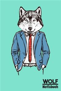 Wolf Notizbuch