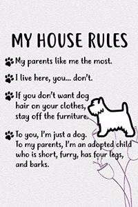 My House Rules Notebook Journal