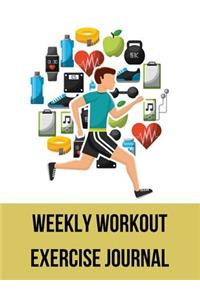 Weekly Workout Exercise Journal