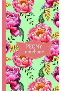 Peony Notebook