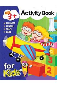 Activity Book for Kids ages 3+
