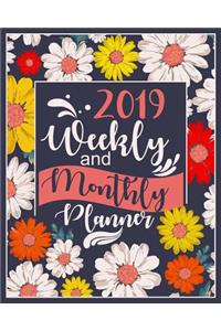2019 Planner Weekly and Monthly