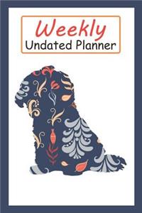 Weekly Undated Planner