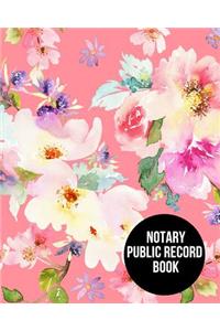Notary Public Record Book