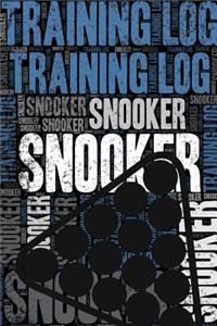 Snooker Training Log and Diary