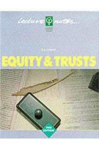Equity & Trusts Lecture Notes