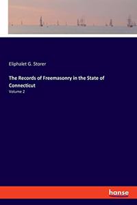 Records of Freemasonry in the State of Connecticut