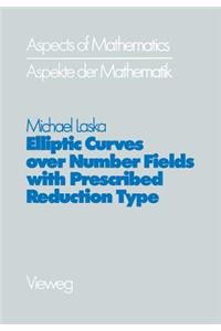 Elliptic Curves Over Number Fields with Prescribed Reduction Type