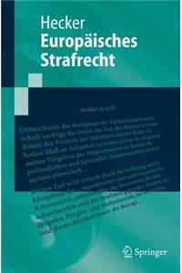 Europaisches Strafrecht