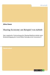 Sharing Economy am Beispiel von Airbnb