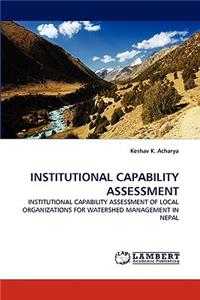 Institutional Capability Assessment