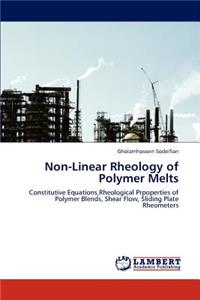 Non-Linear Rheology of Polymer Melts