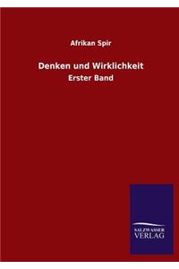 Denken Und Wirklichkeit