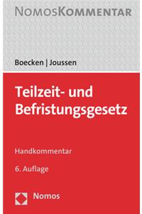 Teilzeit- Und Befristungsgesetz