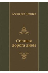 Степная дорога днем