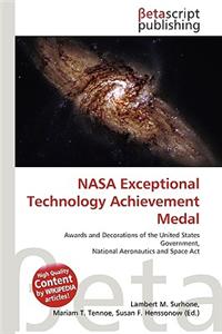 NASA Exceptional Technology Achievement Medal