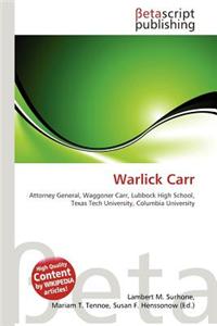 Warlick Carr