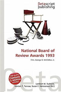 National Board of Review Awards 1993