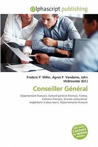 Conseiller G N Ral