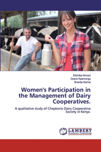 Women's Participation in the Management of Dairy Cooperatives.