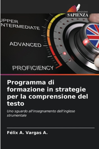 Programma di formazione in strategie per la comprensione del testo