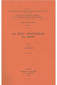 Les Pères Apostoliques en copte