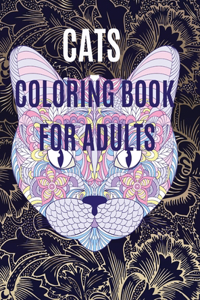 Cats Coloring Book for Adults