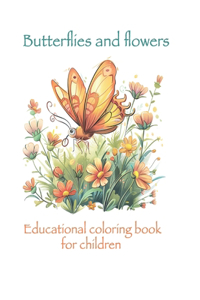 Butterflies and flowers